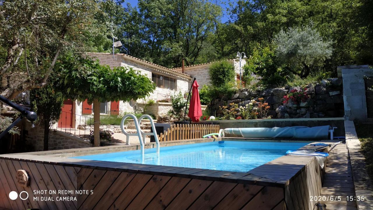 L'Establoun Saint-Martin-de-Brômes Exterior foto