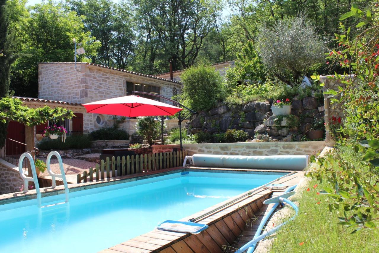 L'Establoun Saint-Martin-de-Brômes Exterior foto