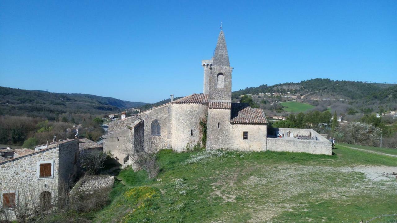 L'Establoun Saint-Martin-de-Brômes Exterior foto